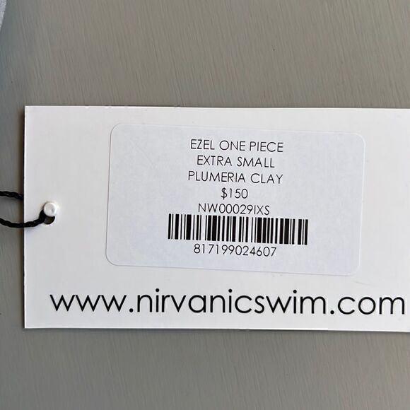 NWT Nirvanic PLUMERIA CLAY EZEL ONE PIECE Size XS - Picture 3 of 11